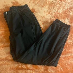 Black stretchy jogger pants - Like new